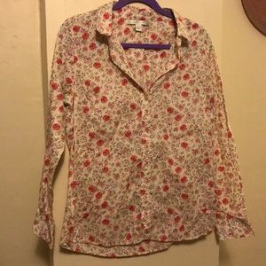 Lauren Conrad Floral blouse